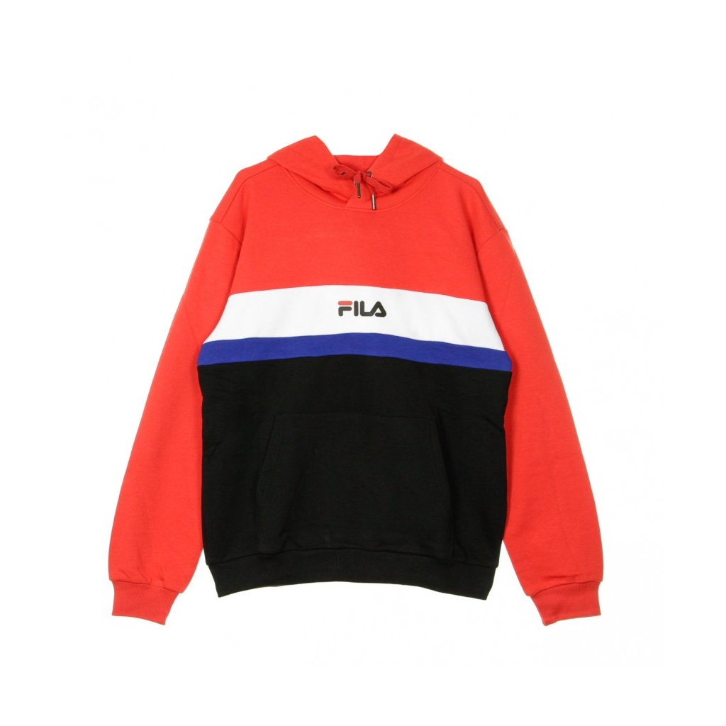 FELPA CAPPUCCIO RADOMIR HOODY TRUE RED/BLACK/BRIGHT WHITE/MAZARINE BLUE