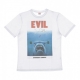 MAGLIETTA EVIL JAWS WHITE