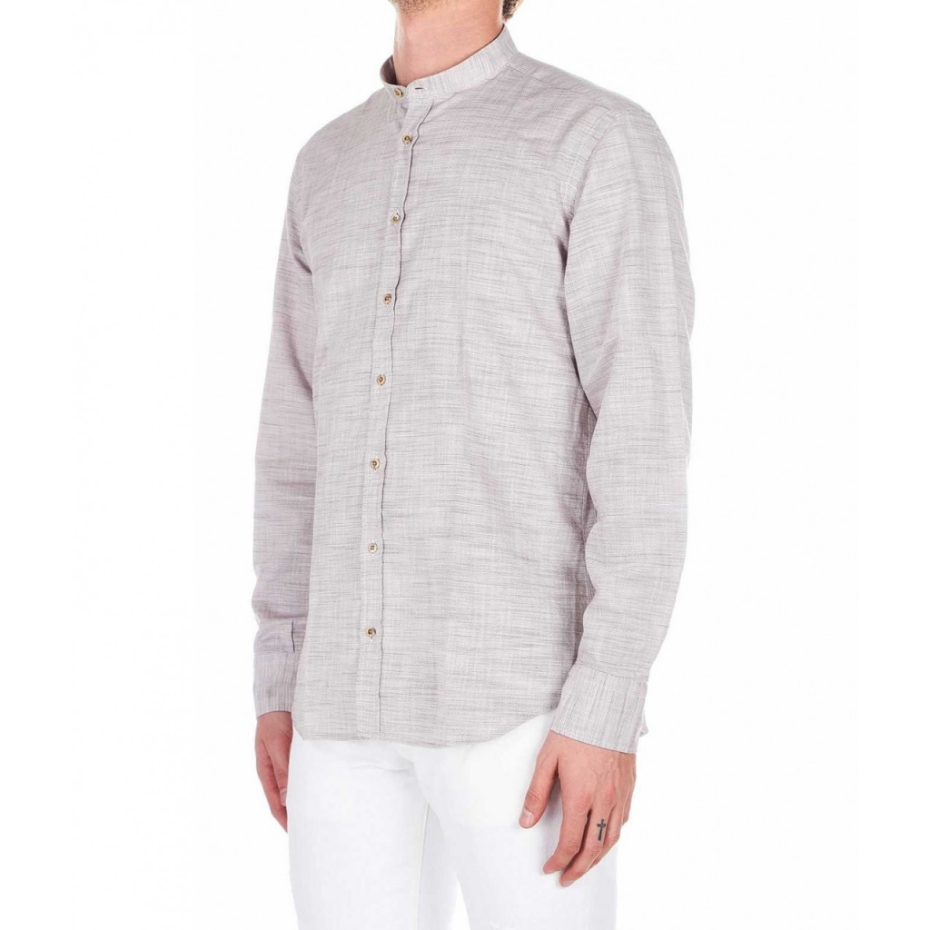 Bastoncino Camicia Simo Beige Camicie Bowdoo Com