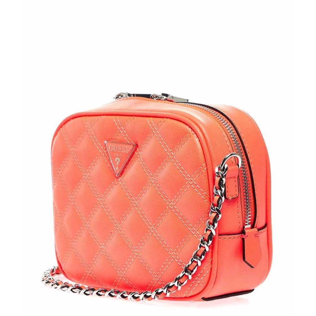 GUESS - Borsa a tracolla trapuntata fluor - A Tracolla |Bowdoo.com