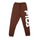 PANTALONE TUTA FELPATO CLASSIC PURE PANTS BITTER CHOCOLATE