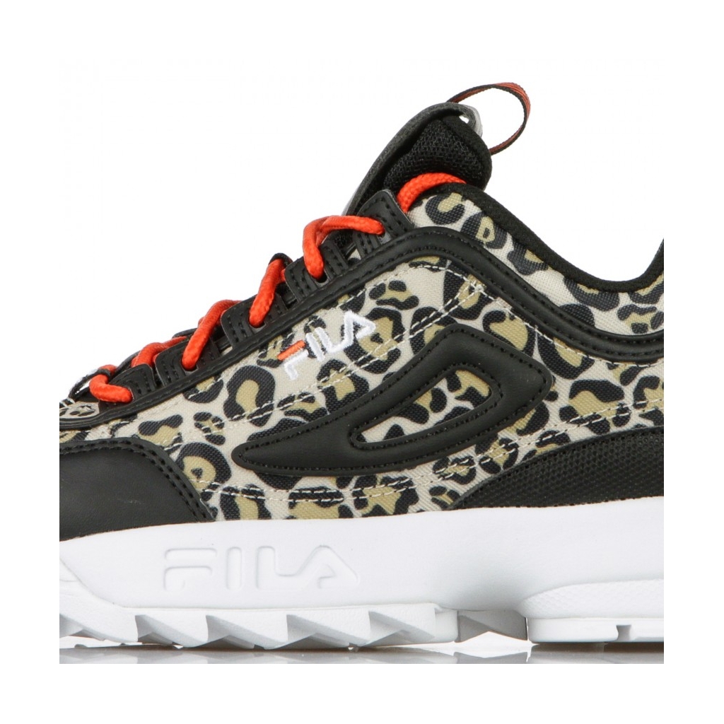 SCARPA BASSA DISRUPTOR ANIMAL WMN LEOPARD BLACK