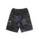 PANTALONE CORTO JOGGER CARGO CAMO SHORTS BLACK