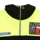 FELPA LEGGERA CAPPUCCIO ZIP CHALLENGE HOODIE BLACK