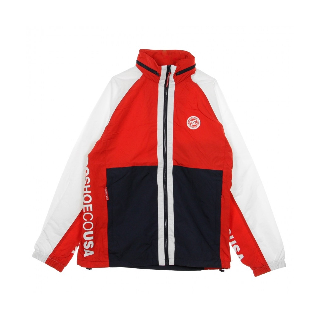 GIACCA A VENTO RAI TRACK TOP RED/NAVY/WHITE