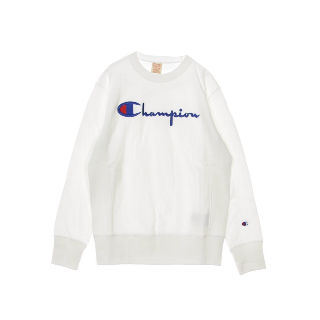 FELPA LEGGERA GIROCOLLO CREWNECK SWEATSHIRT WHITE