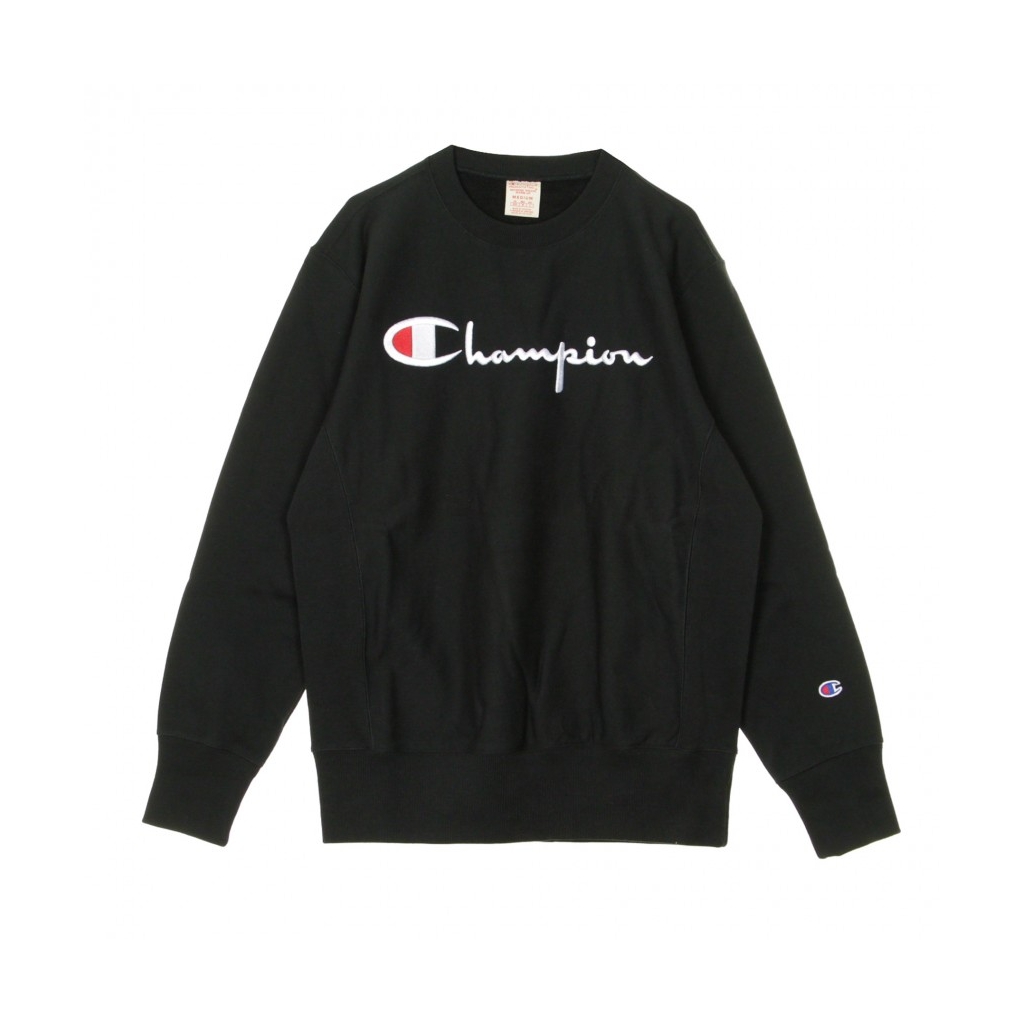 FELPA LEGGERA GIROCOLLO CREWNECK SWEATSHIRT BLACK