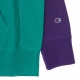 FELPA LEGGERA GIROCOLLO CREWNECK SWEATSHIRT TEAL GREEN