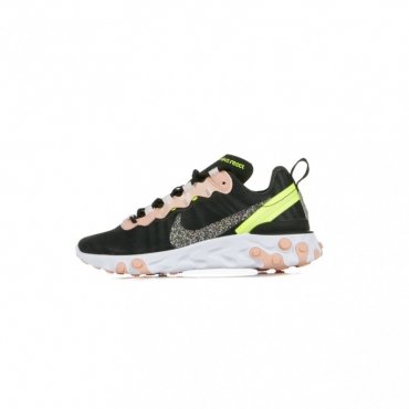 SCARPA BASSA W REACT ELEMENT 55 PREMIUM BLACK/VOLT/CORAL STARDUST