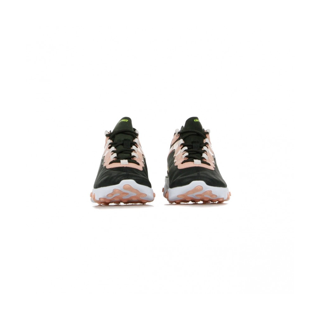 SCARPA BASSA W REACT ELEMENT 55 PREMIUM BLACK/VOLT/CORAL STARDUST