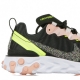 SCARPA BASSA W REACT ELEMENT 55 PREMIUM BLACK/VOLT/CORAL STARDUST