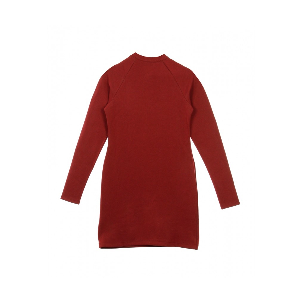 VESTITO DRESS LONG-SLEEVE TEAM RED/BLACK