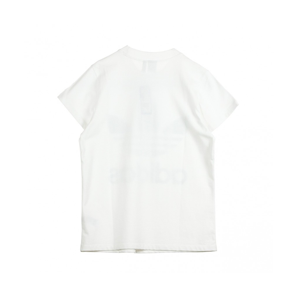 BIG TREFOIL TEE WHITE / ASH GRAY T-SHIRT