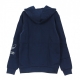 FLEECE HOODIE OUTLINE HOODIE COLLEGIATE NAVY