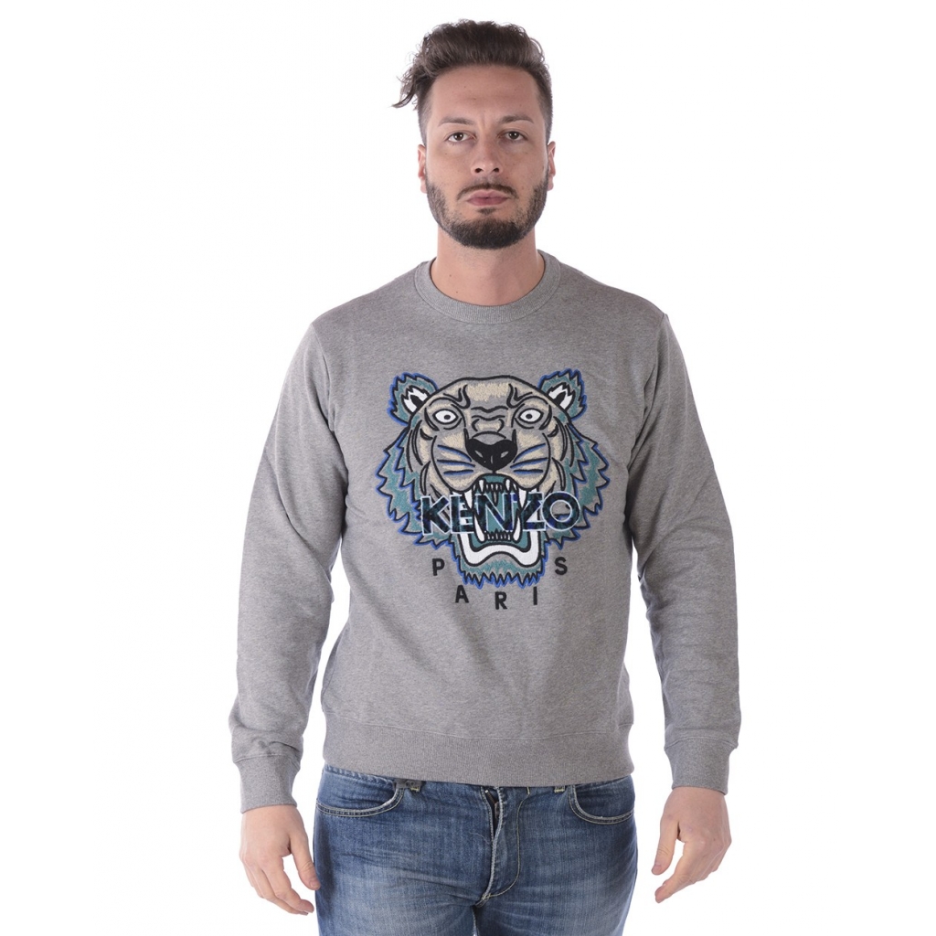 FELPA TIGER SWEATSHIRT GRIGIO