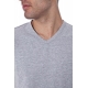 T-SHIRT MAGLIA FILE GRIGIO