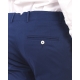 PANTALONI PANTALONE BIGNE BOTTONE BIANCO BLU