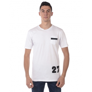 T-SHIRT MAGLIA PRONTO ST BIANCO