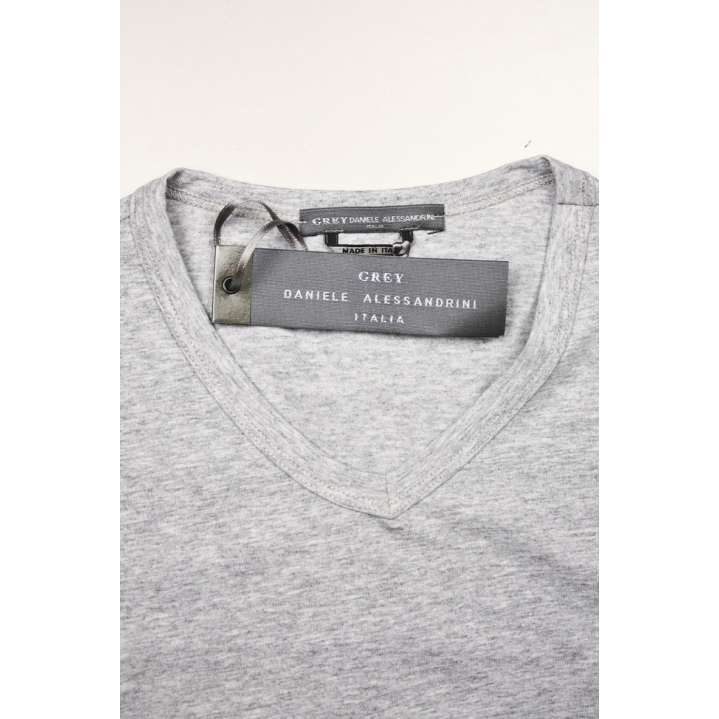 T-SHIRT MAGLIA FILE GRIGIO