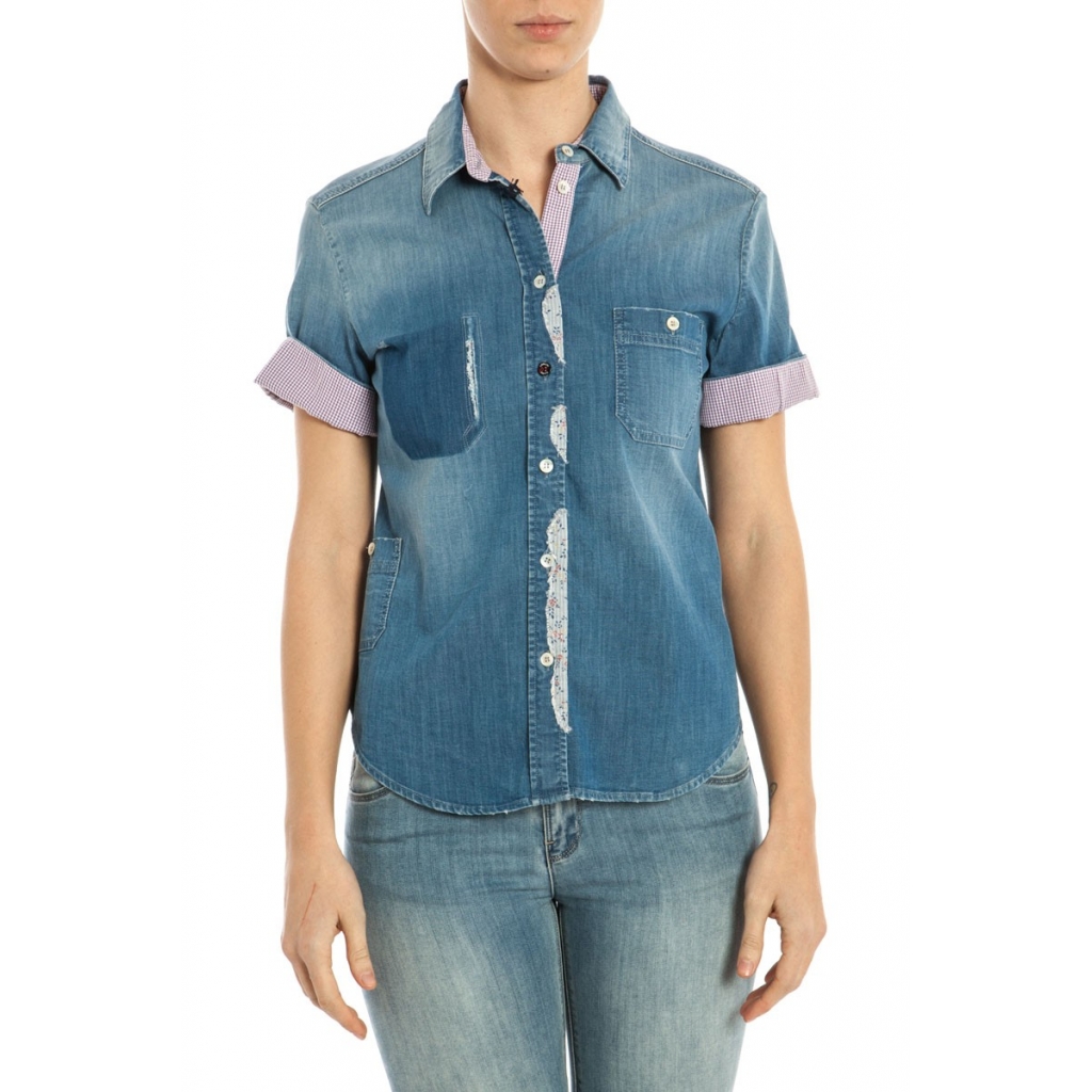 CAMICIA CAMICIA SAMPLE DENIM