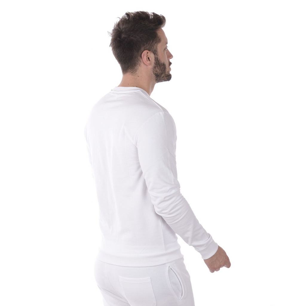 FELPA GUMMY LOGO SWEATSHIRT BIANCO