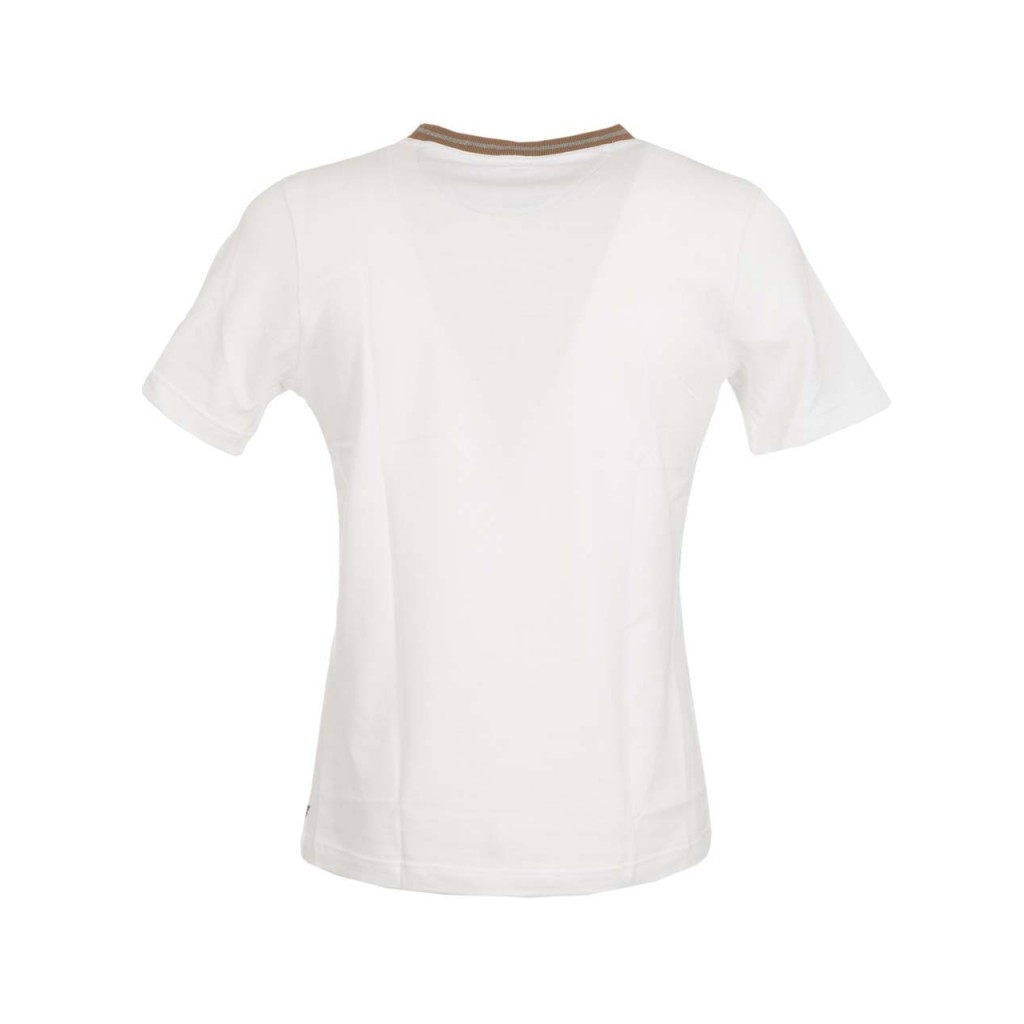 Eleventy - T-shirt tinta unita in cotone 01NBIANCO - T-shirt |Bowdo |  Bowdoo.com