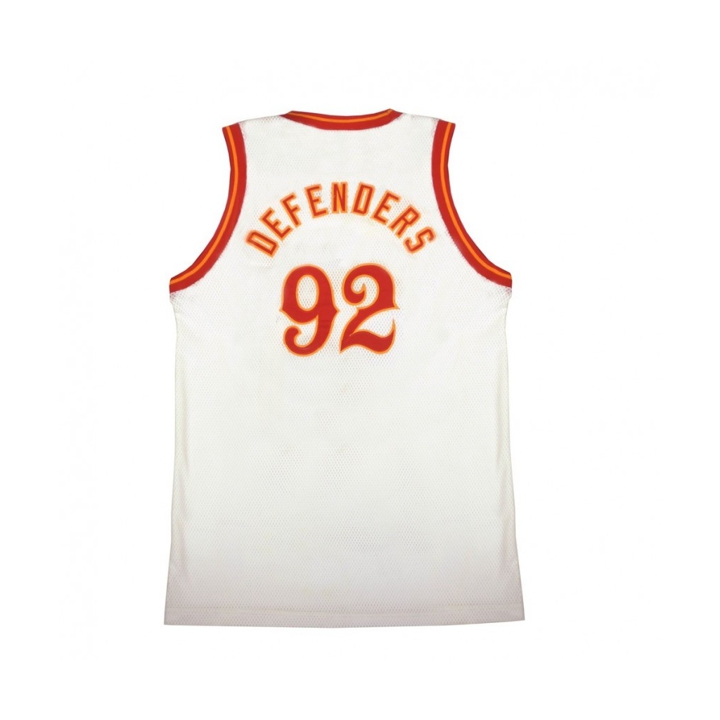 CASACCA 5TATE OF MIND BASKETBALL JERSEY BARNA DEFENDERS White/Red/Yellow/Orange unico