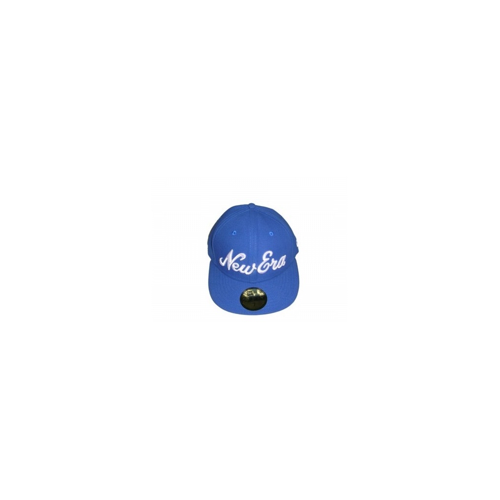 CAPPELLO FITTED NEW ERA CAP NEW ERA SCRIPT Royal/White unico