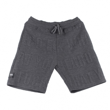 PANTALONE CORTO YOU HEARD SWEATSHORTS GRIGIO SCURO