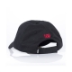 CAPPELLO VISIERA CURVA BOSSIN SOFT CURVED STRETCH CAP NERO/ROSSO