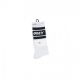 CALZE COOPER II SOCKS WHITE/BLACK