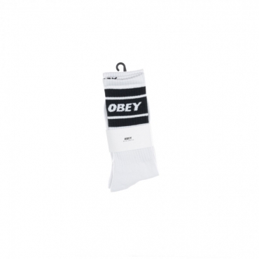 CALZE COOPER II SOCKS WHITE/BLACK