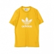 MAGLIETTA TREFOIL T-SHIRT TRIBE YELLOW/WHITE