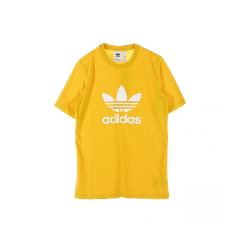 MAGLIETTA TREFOIL T-SHIRT TRIBE YELLOW/WHITE