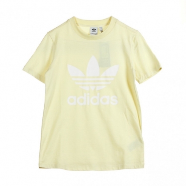 MAGLIETTA TREFOIL TEE MIST SUN/WHITE