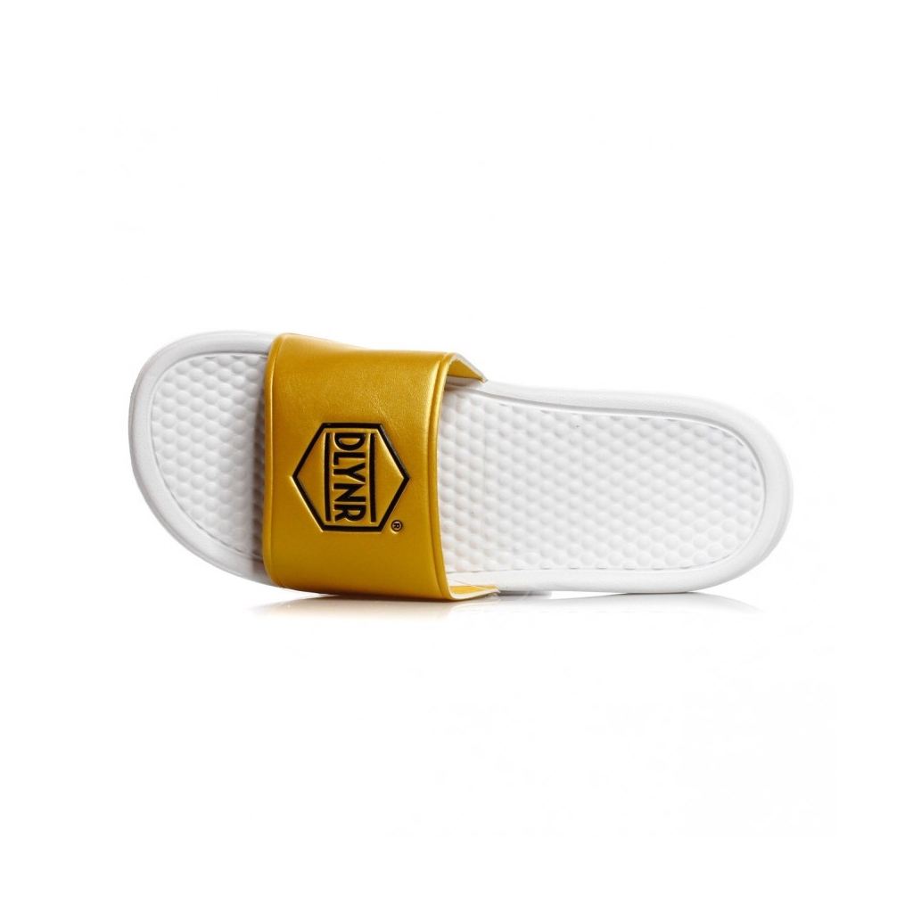 CIABATTE LOGO GOLD/WHITE