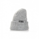 BERRETTO LANA USUAL BEANIE GREY HEATHER