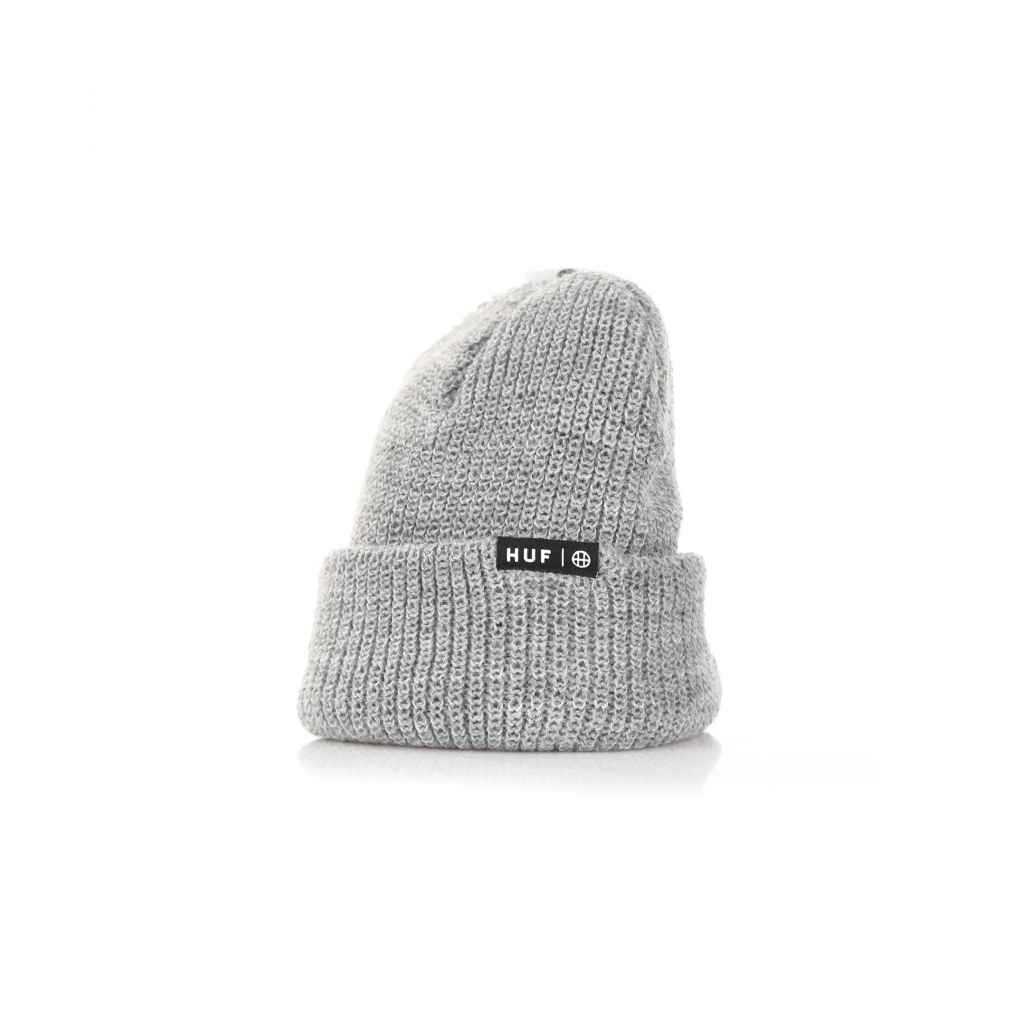 BERRETTO LANA USUAL BEANIE GREY HEATHER