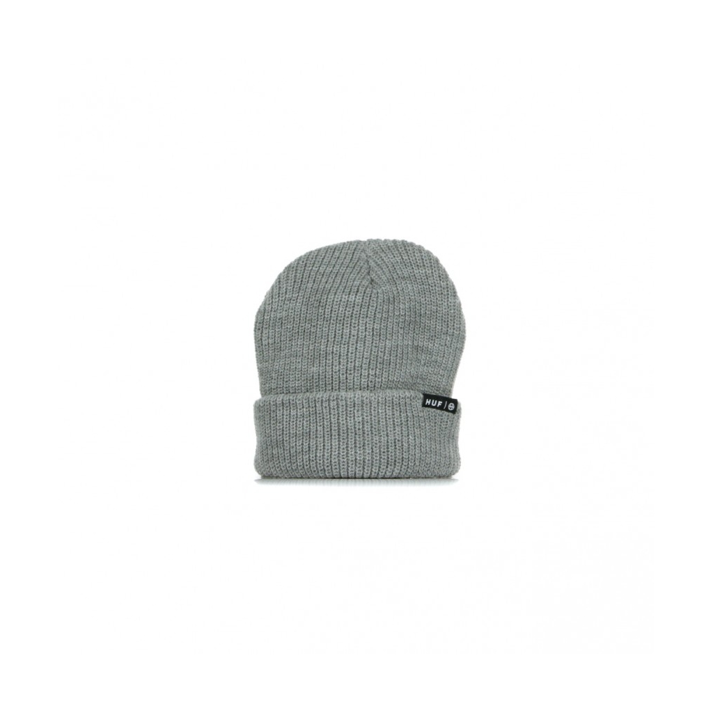 BERRETTO LANA USUAL BEANIE GREY HEATHER