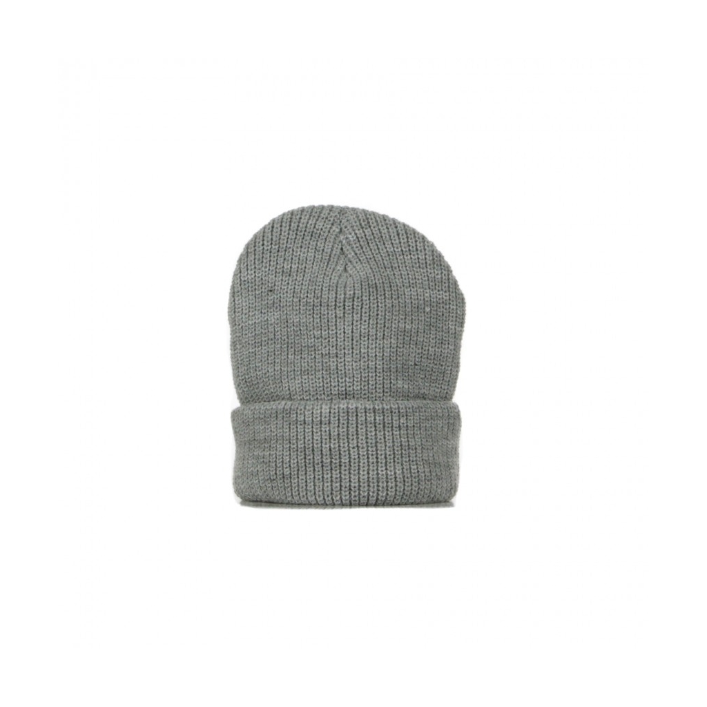 BERRETTO LANA USUAL BEANIE GREY HEATHER