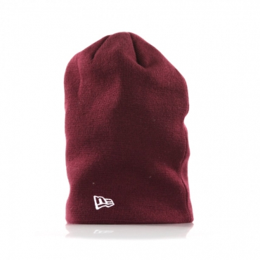 BERRETTO LANA ESSENTIAL LONG KNIT NEW ERA MAROON/WHITE