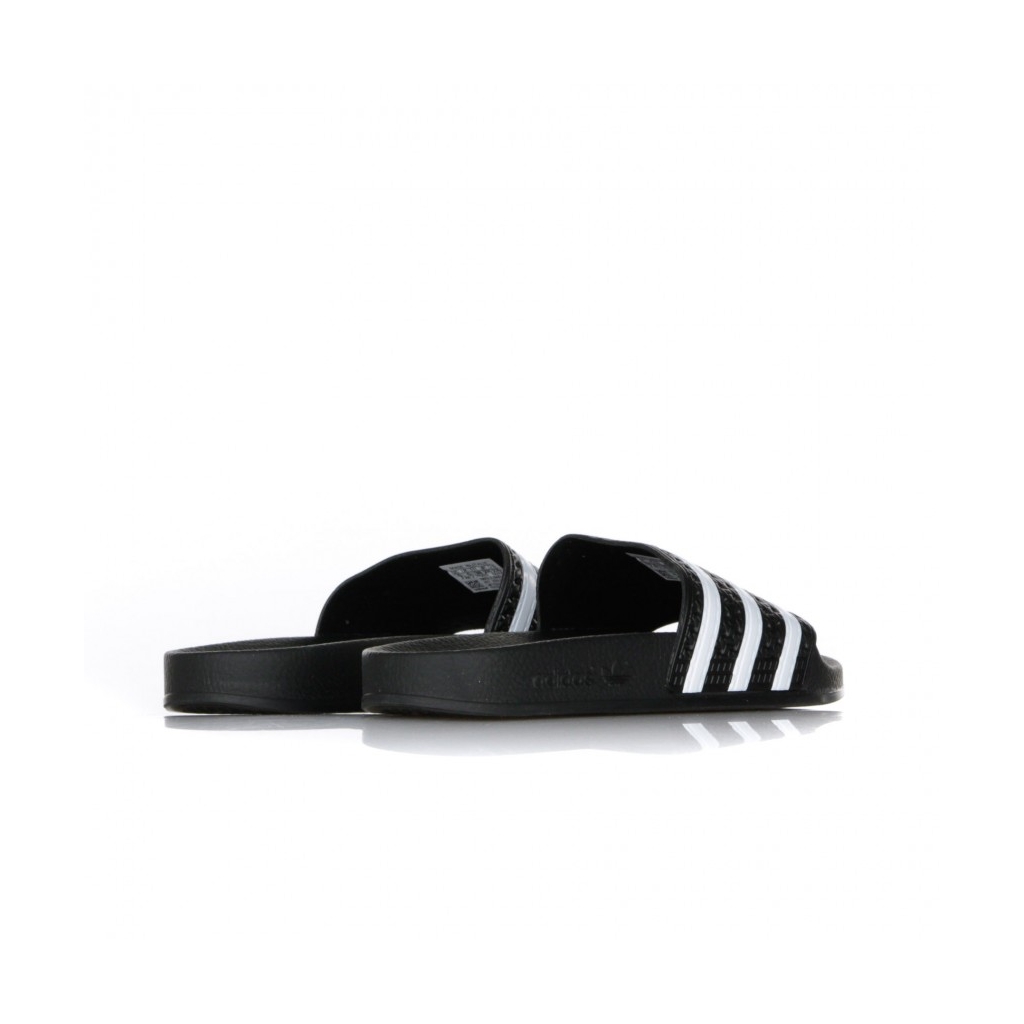 CIABATTE ADILETTE BLACK/WHITE/BLACK