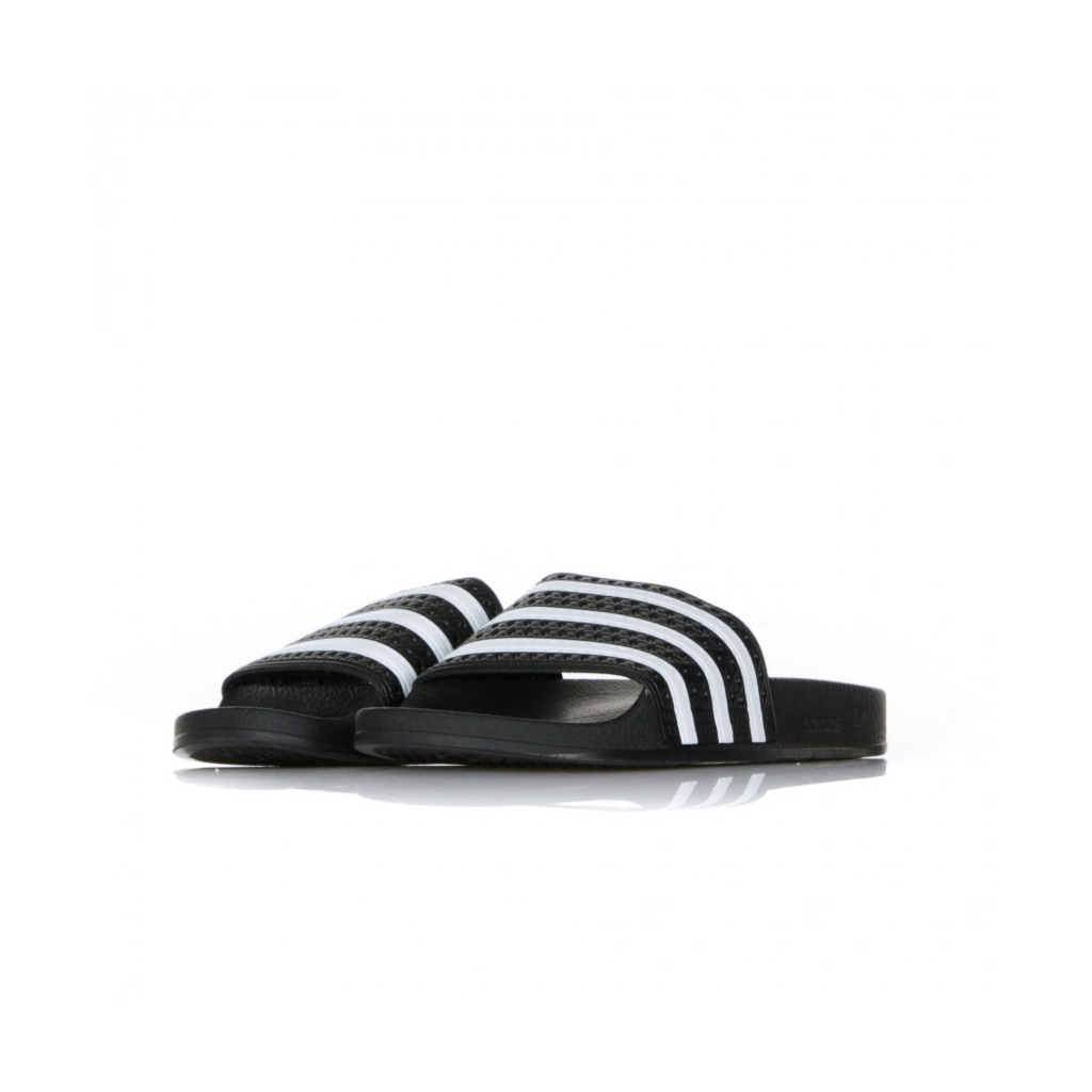 CIABATTE ADILETTE BLACK/WHITE/BLACK