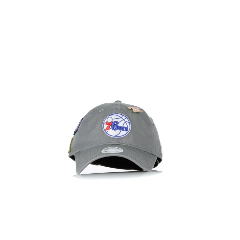 CAPPELLO DESTRUTTURATO NBA18 DRAFT 920 PHI76E STEEL GREY