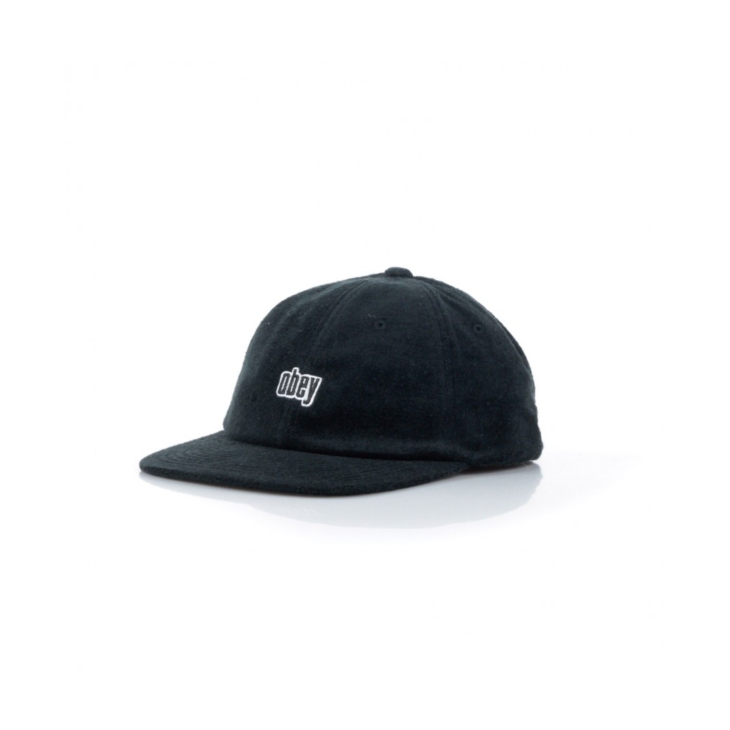 CAPPELLO STRAPBACK UNWIND 6 PANEL STRB BLACK