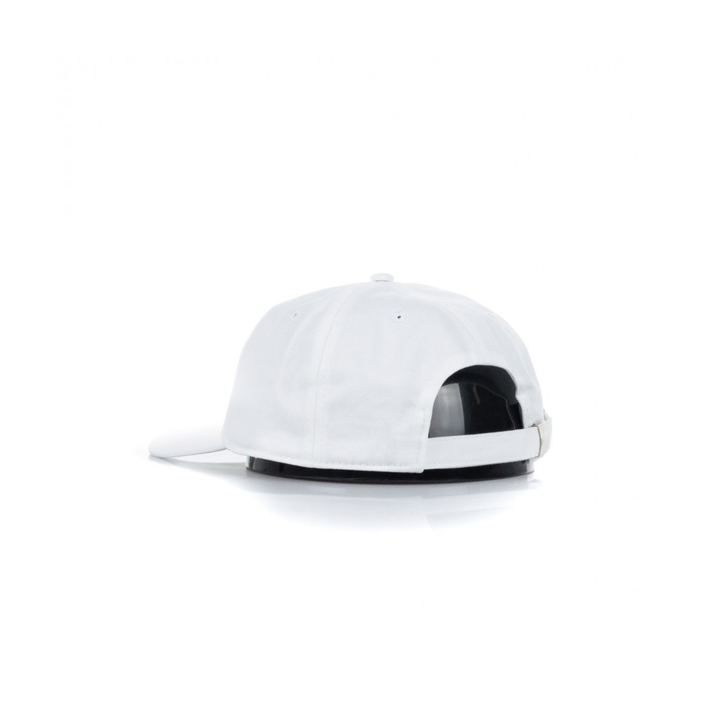 CAPPELLO STRAPBACK DAD CAP LINEAR STRAP BACK BRIGHT WHITE