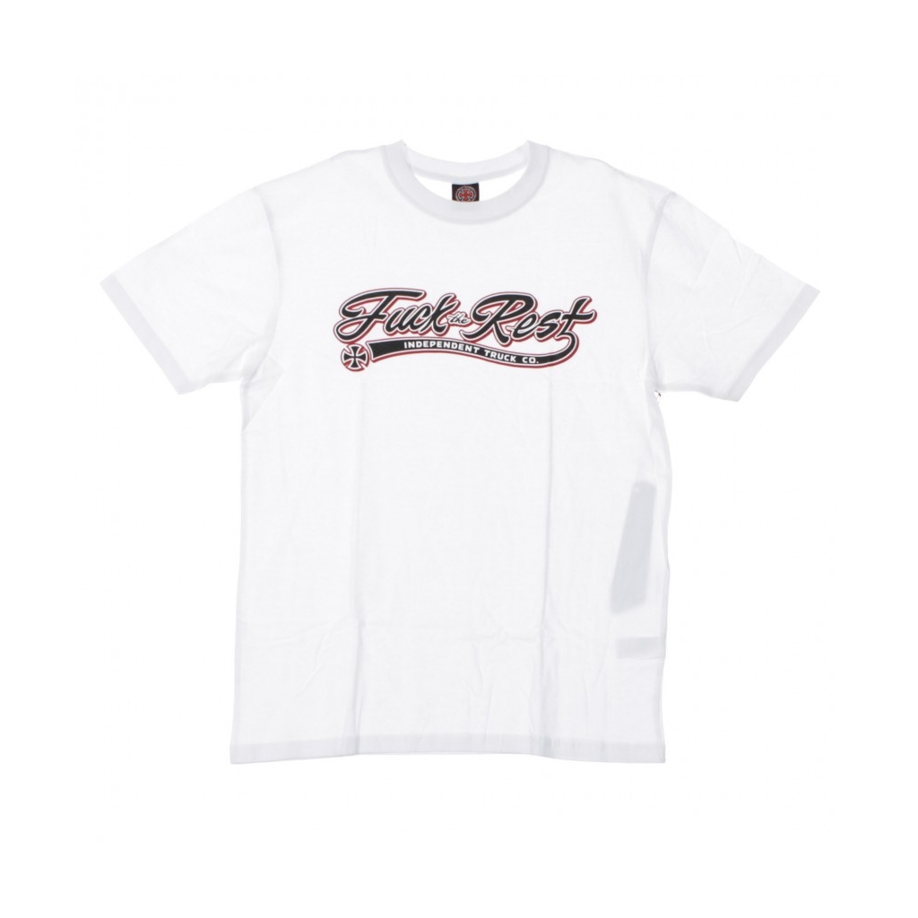 MAGLIETTA FTR SCRIPT TEE WHITE