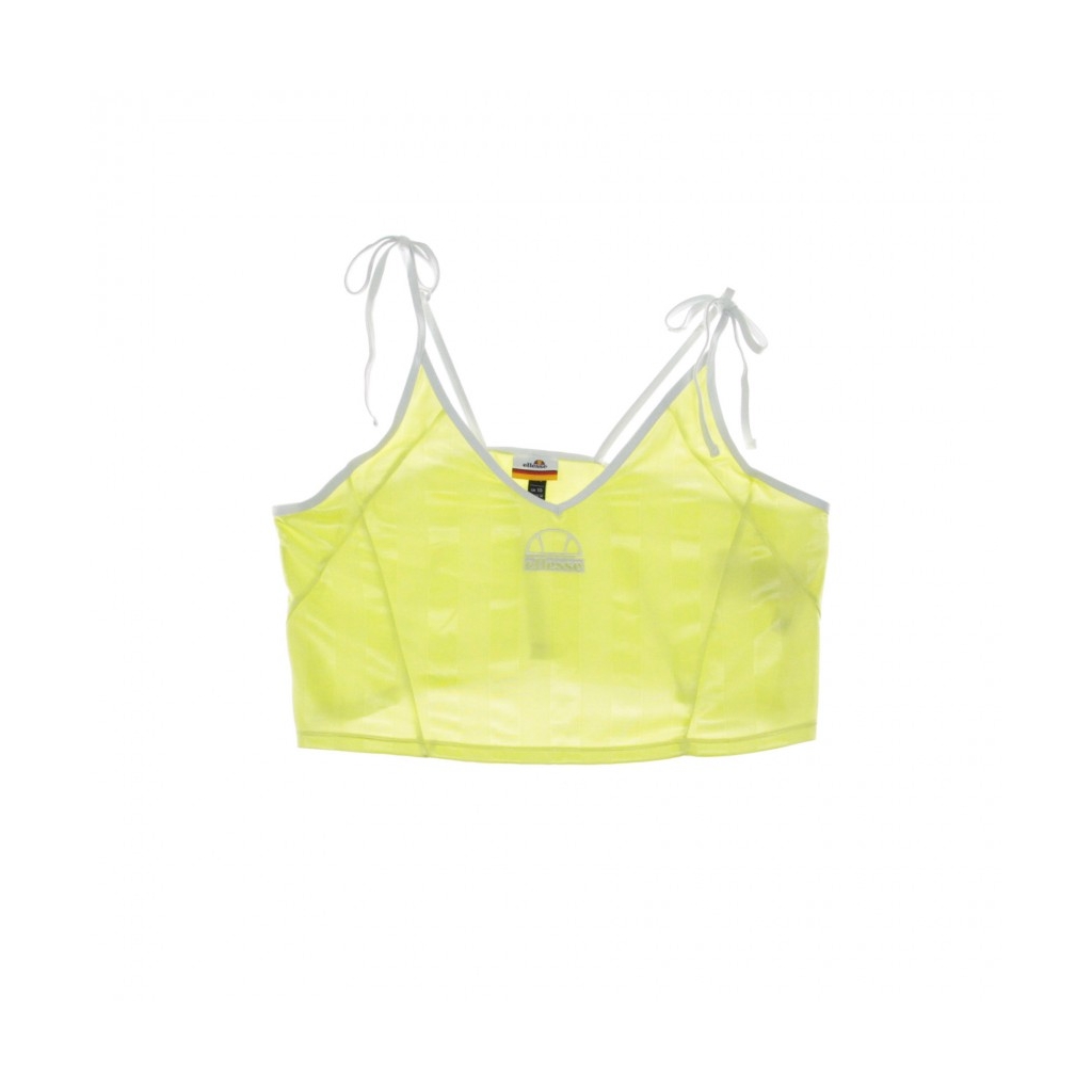 TOP PILI CROP VEST LIGHT YELLOW