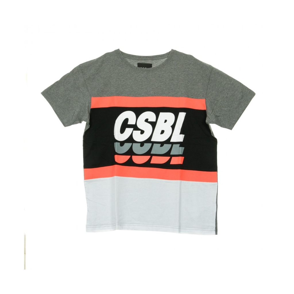 MAGLIETTA CSBLSET TEE DK GREY HEATHER/BLACK