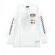 MAGLIETTA MANICA LUNGA DOWNTOWN L/S WHITE/BLACK